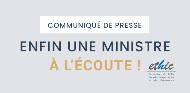 ENFIN UNE MINISTRE À L’ÉCOUTE !