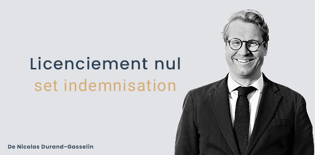 Licenciement nul et indemnisation