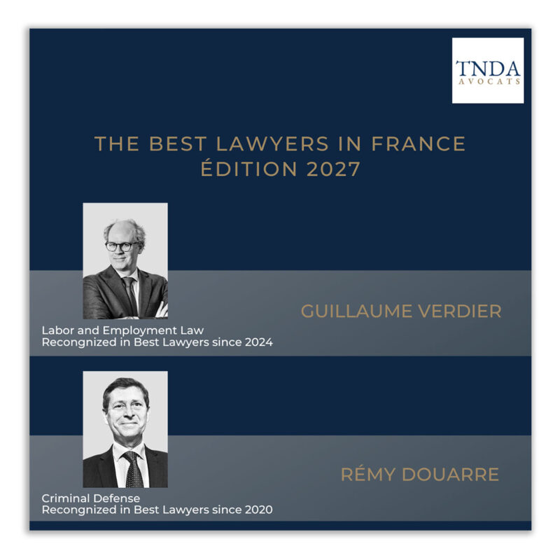 Best Lawyers in France : Édition 2027